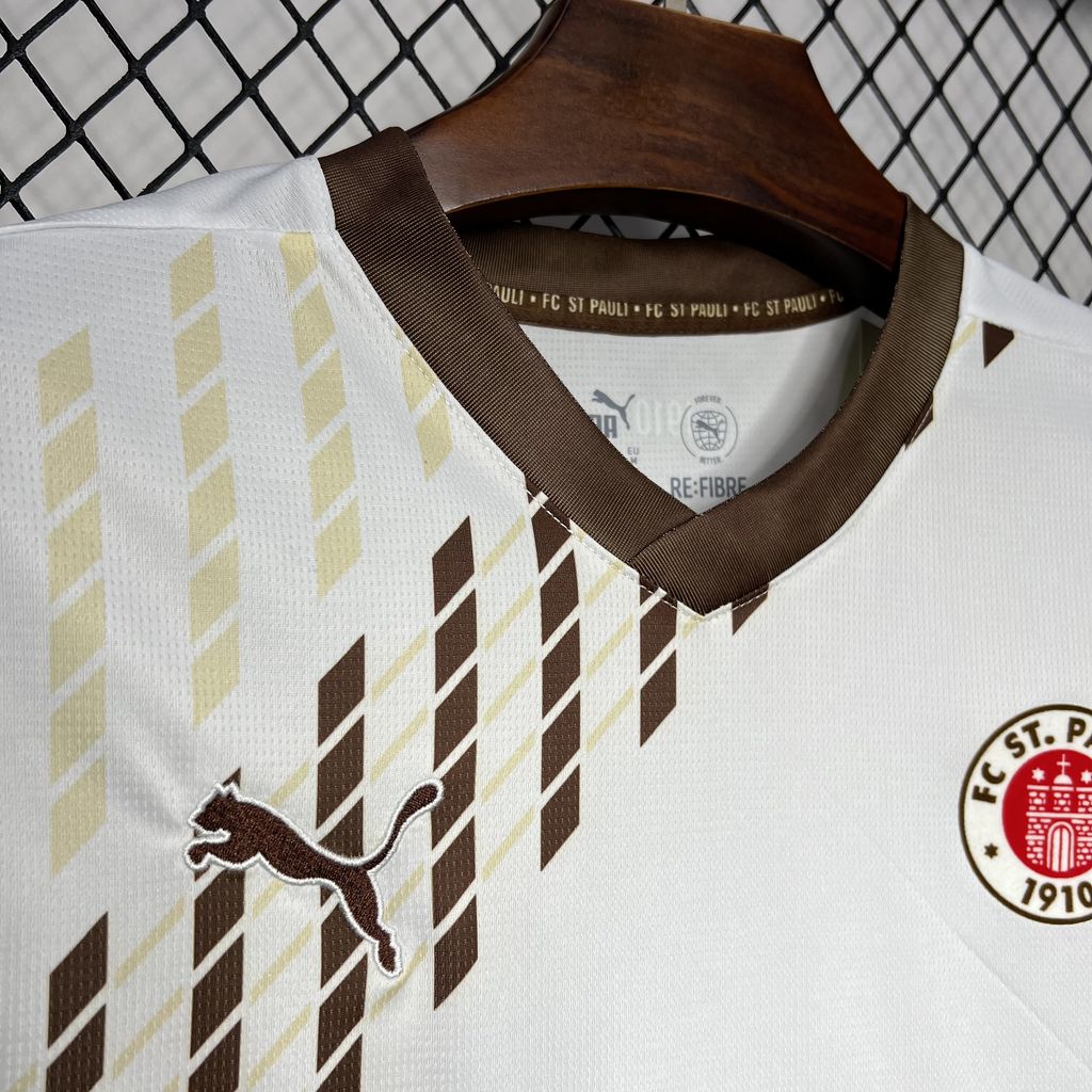 CAMISETA SEGUNDA EQUIPACIÓN ST PAULI 24/25 VERSIÓN FAN