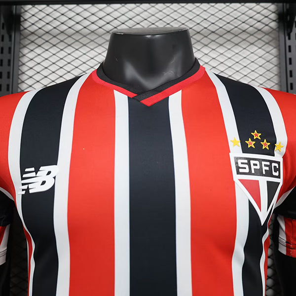 CAMISETA SEGUNDA EQUIPACIÓN SAO PAULO 2024 VERSIÓN JUGADOR