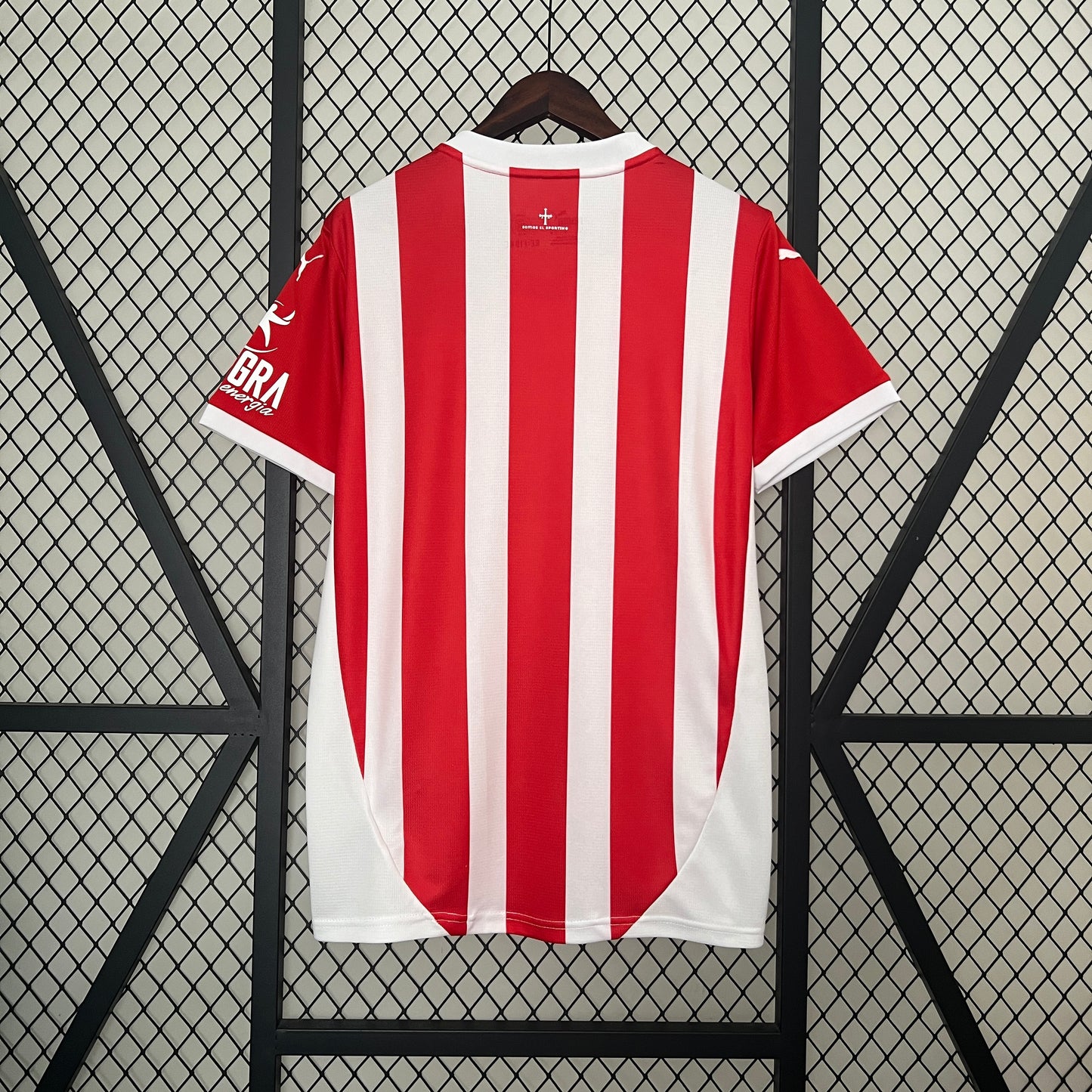 CAMISETA PRIMERA EQUIPACIÓN SPORTING DE GIJÓN 24/25 VERSIÓN FAN