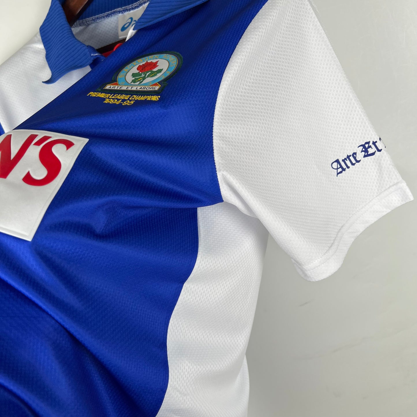 CAMISETA PRIMERA EQUIPACIÓN BLACKBURN ROVERS 1995/96