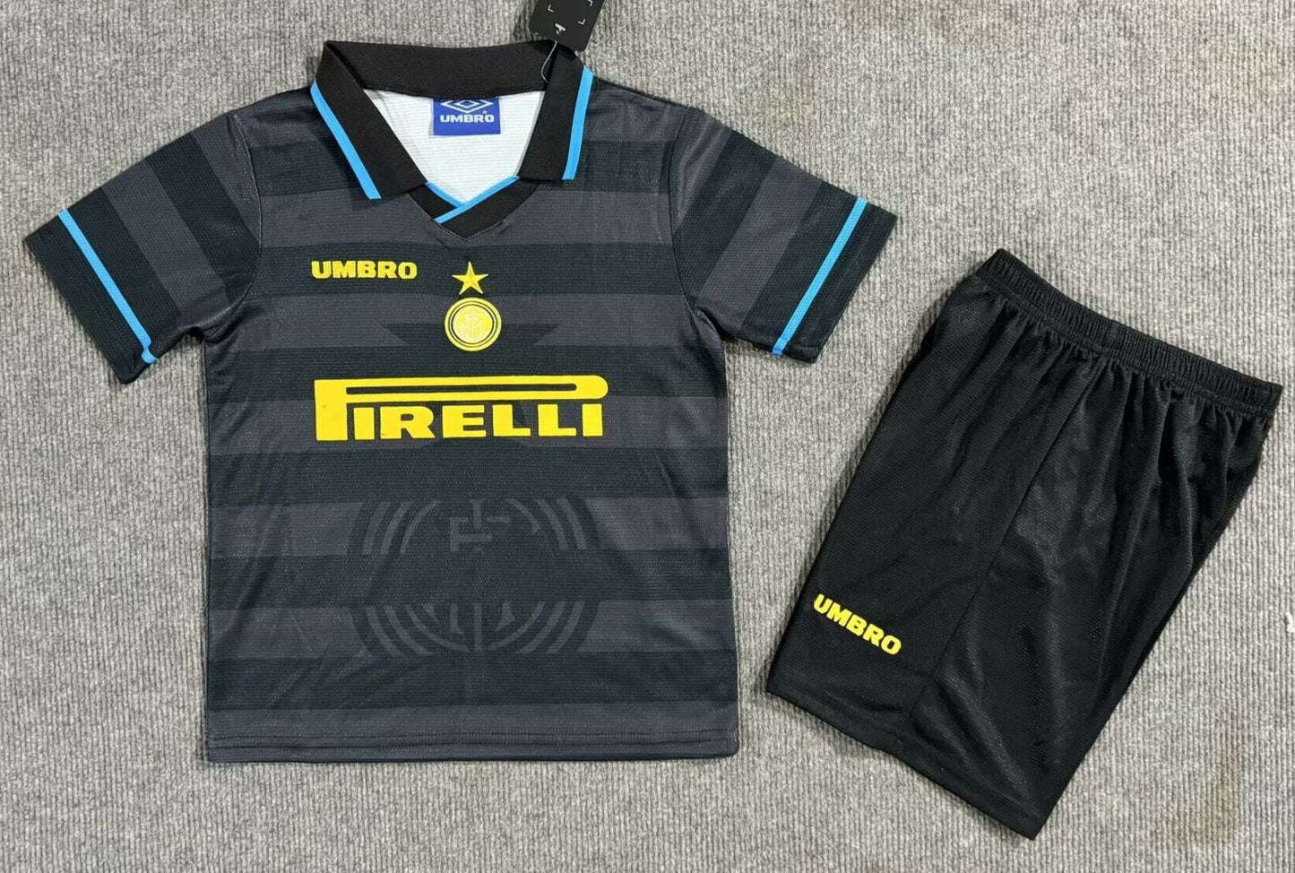 CAMISETA TERCERA EQUIPACIÓN INTER DE MILAN 1997/98 INFANTIL