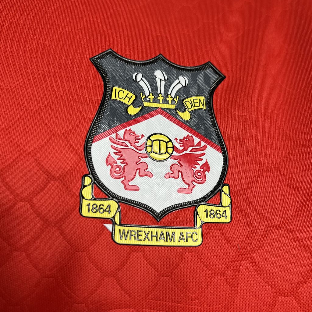 CAMISETA PRIMERA EQUIPACIÓN WREXHAM 24/25 VERSIÓN FAN