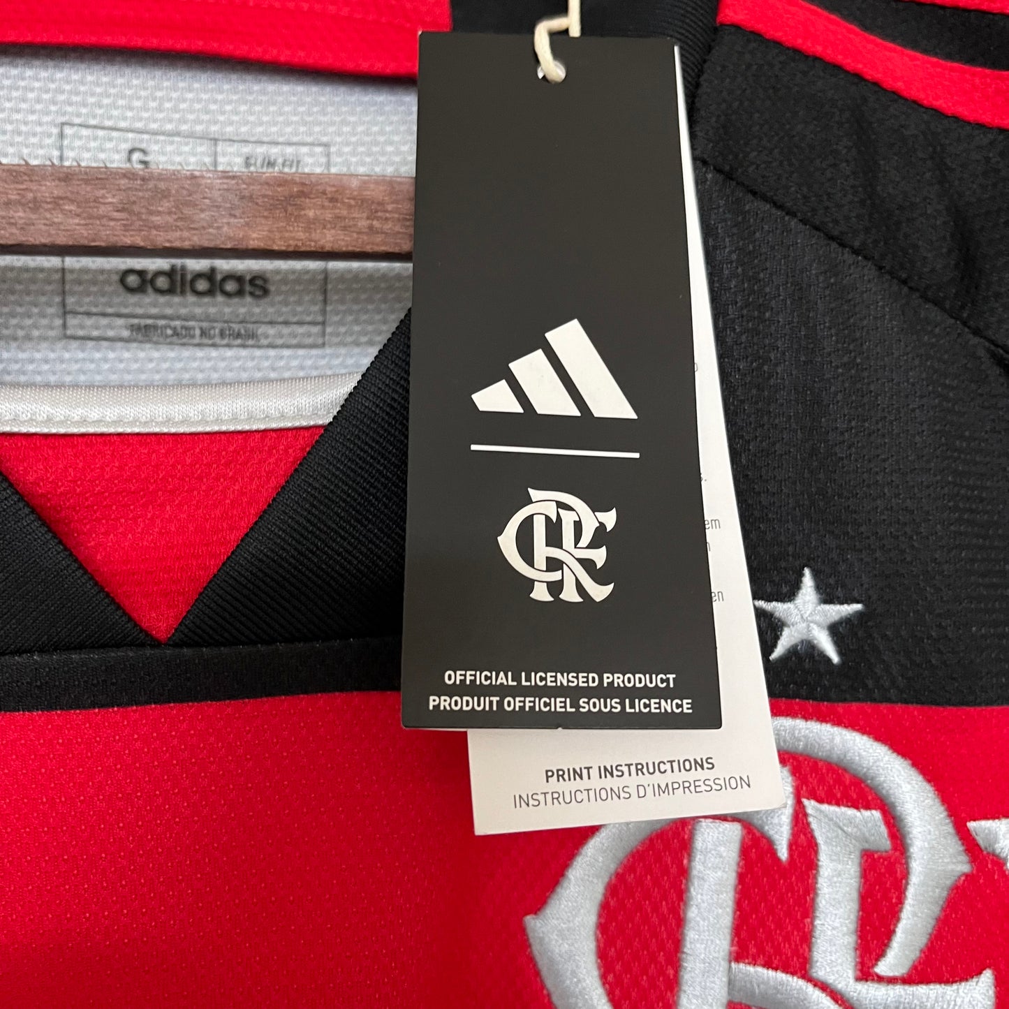 CAMISETA PRIMERA EQUIPACIÓN FLAMENGO 2024 VERSIÓN FAN