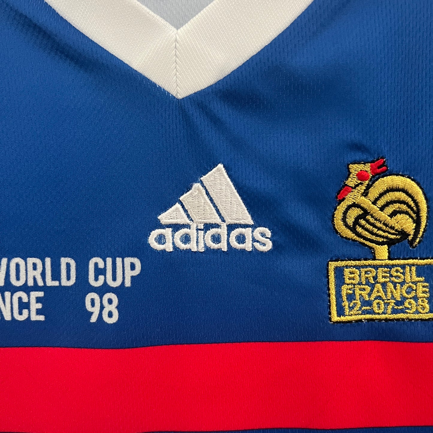 CAMISETA PRIMERA EQUIPACIÓN FRANCIA 1998 INFANTIL