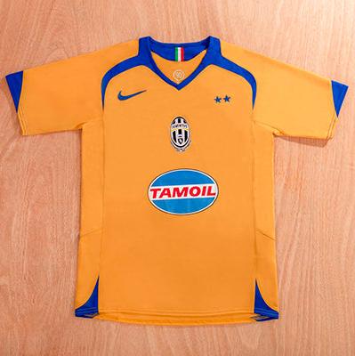 CAMISETA TERCERA EQUIPACIÓN JUVENTUS 2005/06