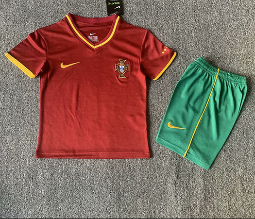 CAMISETA PRIMERA EQUIPACIÓN PORTUGAL 2000 INFANTIL