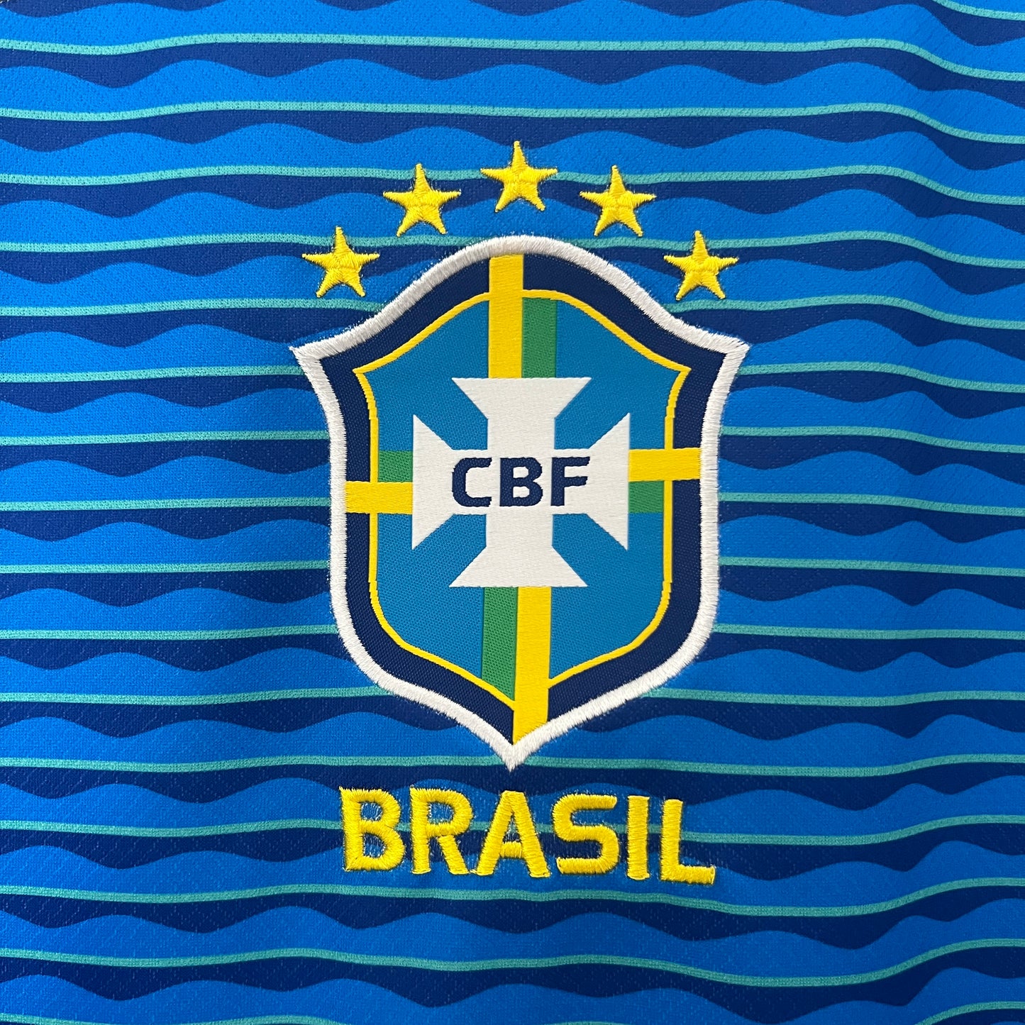 CAMISETA SEGUNDA EQUIPACIÓN BRASIL 2024 VERSIÓN FAN