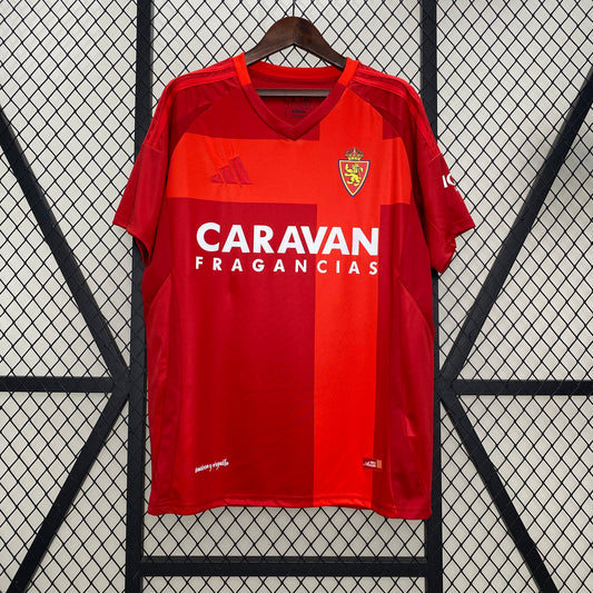 CAMISETA SEGUNDA EQUIPACIÓN REAL ZARAGOZA 24/25 VERSIÓN FAN