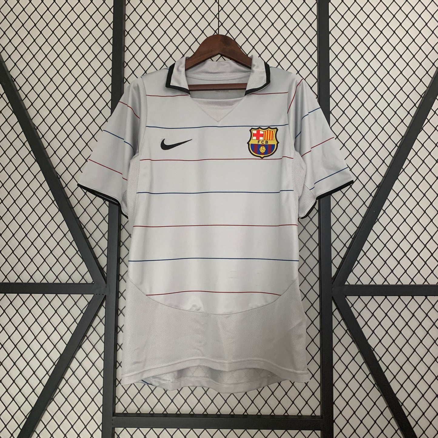 CAMISETA SEGUNDA EQUIPACIÓN BARCELONA 2003/04