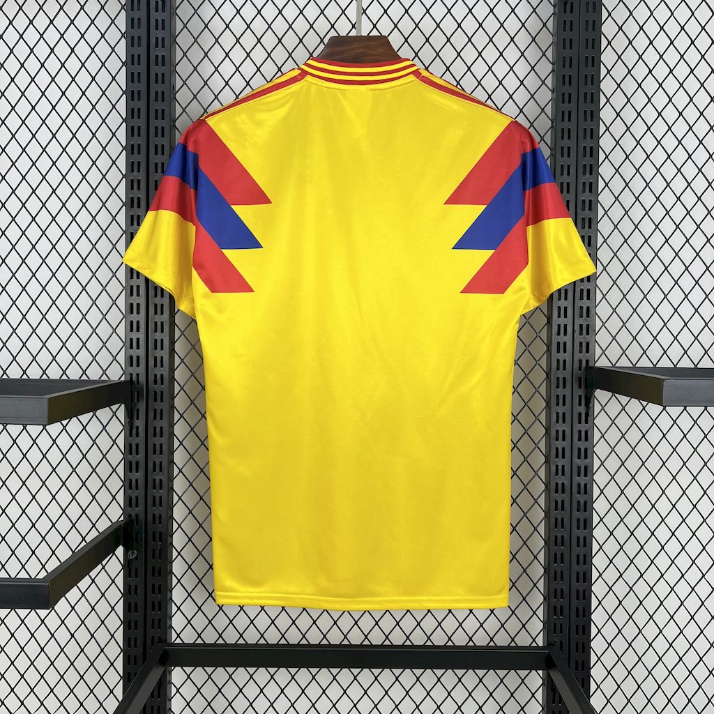 CAMISETA SEGUNDA EQUIPACIÓN COLOMBIA 1990