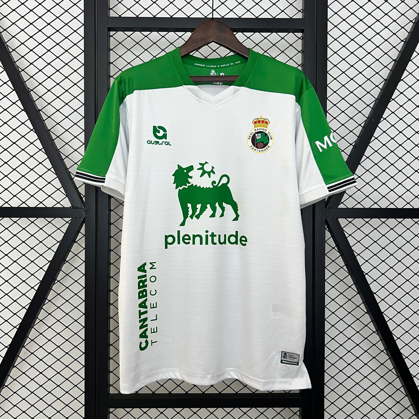 CAMISETA PRIMERA EQUIPACIÓN RACING DE SANTANDER 24/25 VERSIÓN FAN