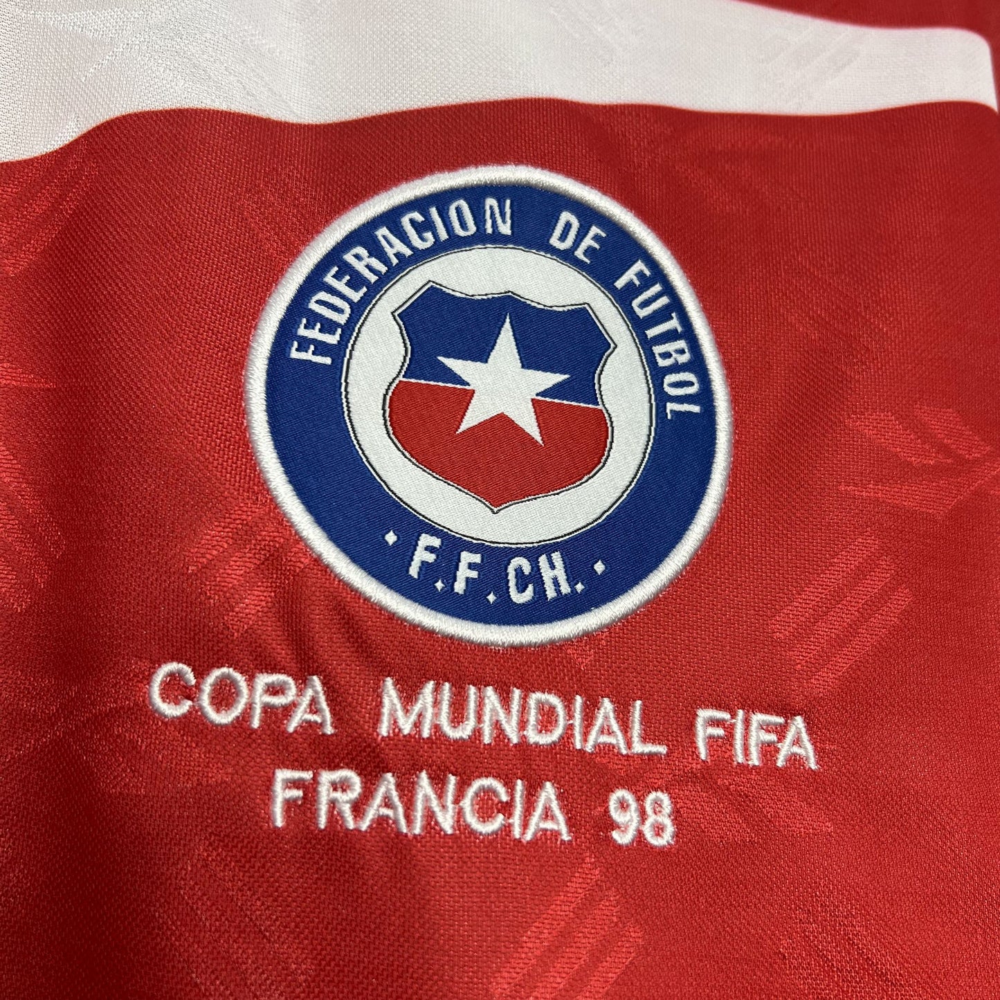 CAMISETA PRIMERA EQUIPACIÓN CHILE 1998