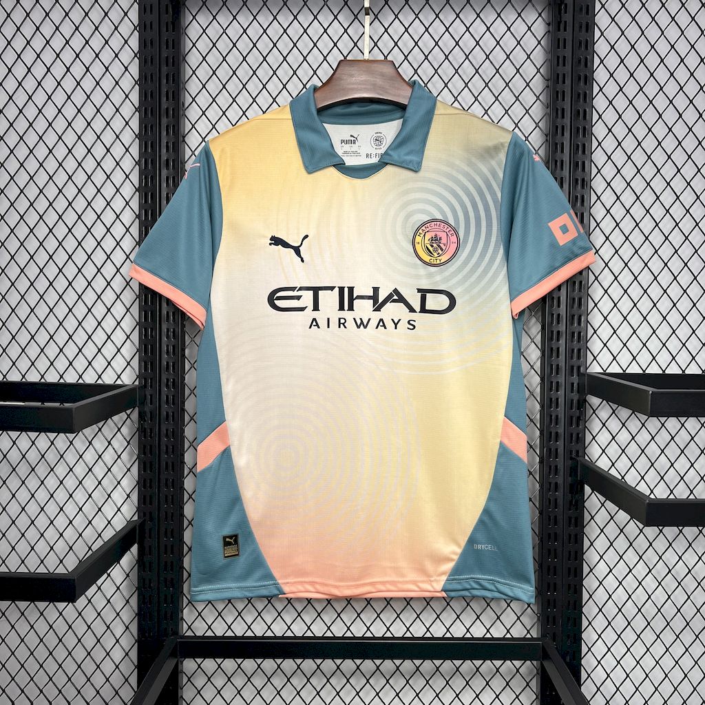 CAMISETA CUARTA EQUIPACIÓN MANCHESTER CITY 24/25 VERSIÓN FAN