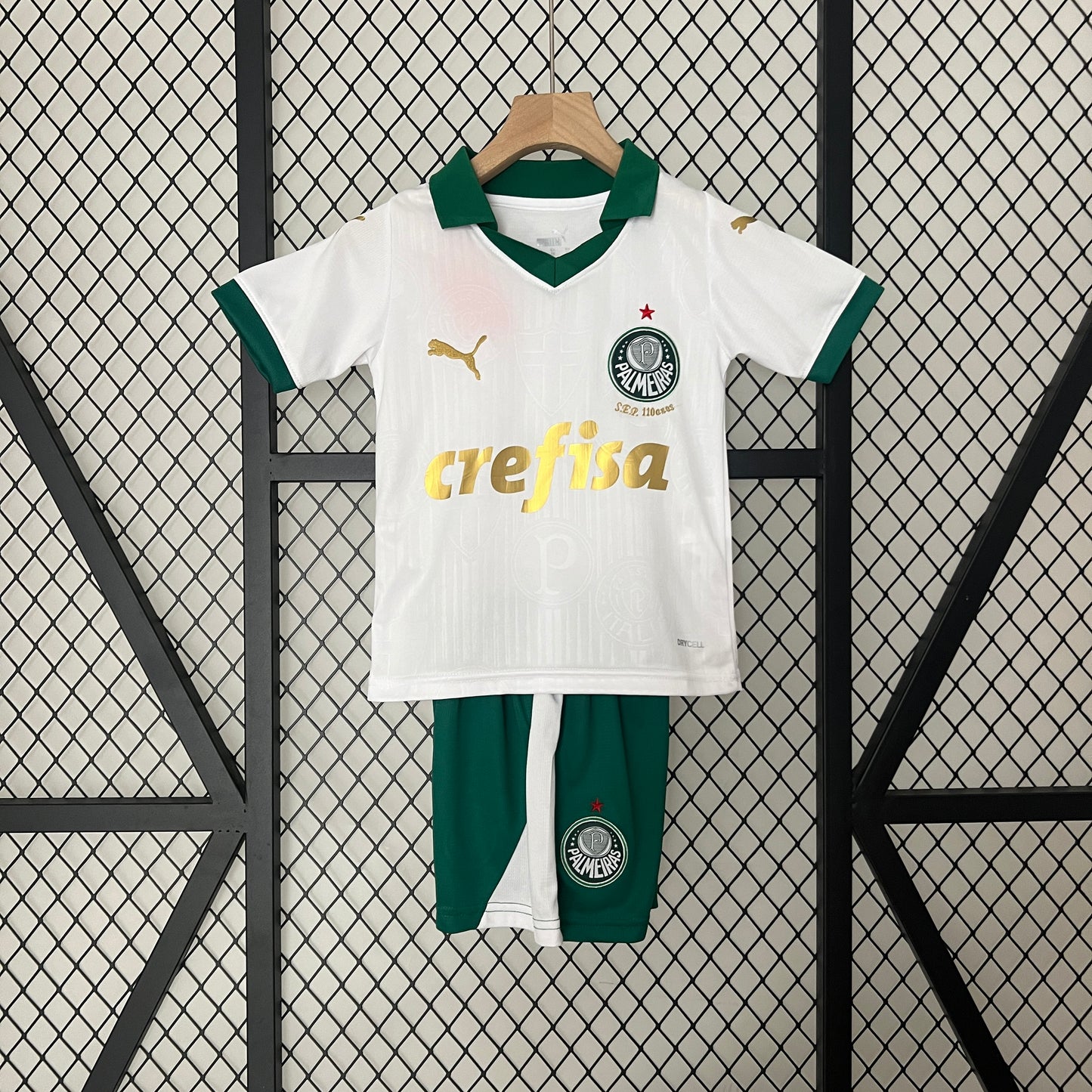 CAMISETA SEGUNDA EQUIPACIÓN PALMEIRAS 2024 VERSIÓN INFANTIL