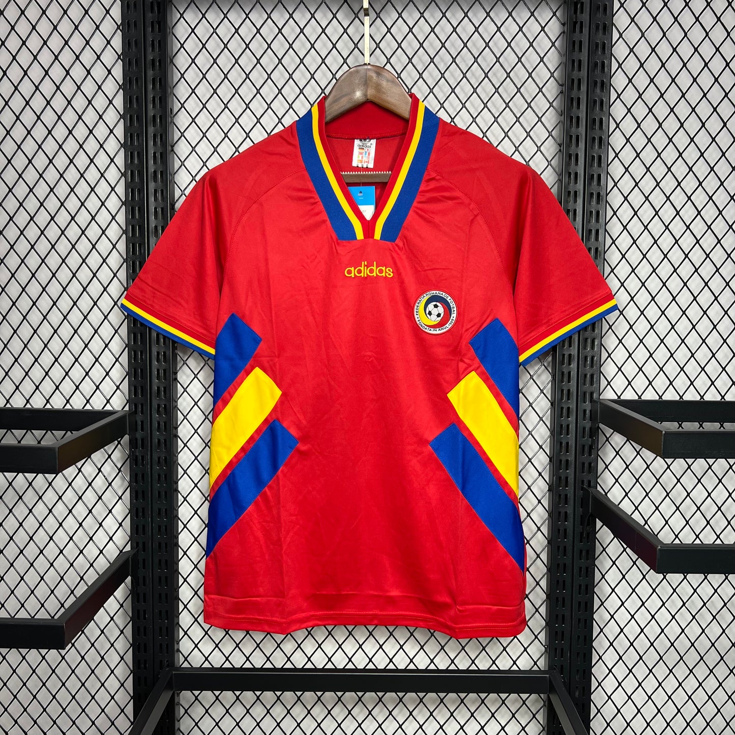 CAMISETA SEGUNDA EQUIPACIÓN RUMANÍA 1994