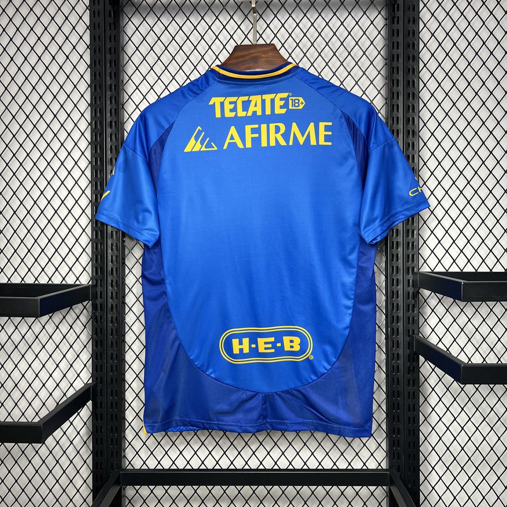 CAMISETA SEGUNDA EQUIPACIÓN TIGRES 2024 VERSIÓN FAN