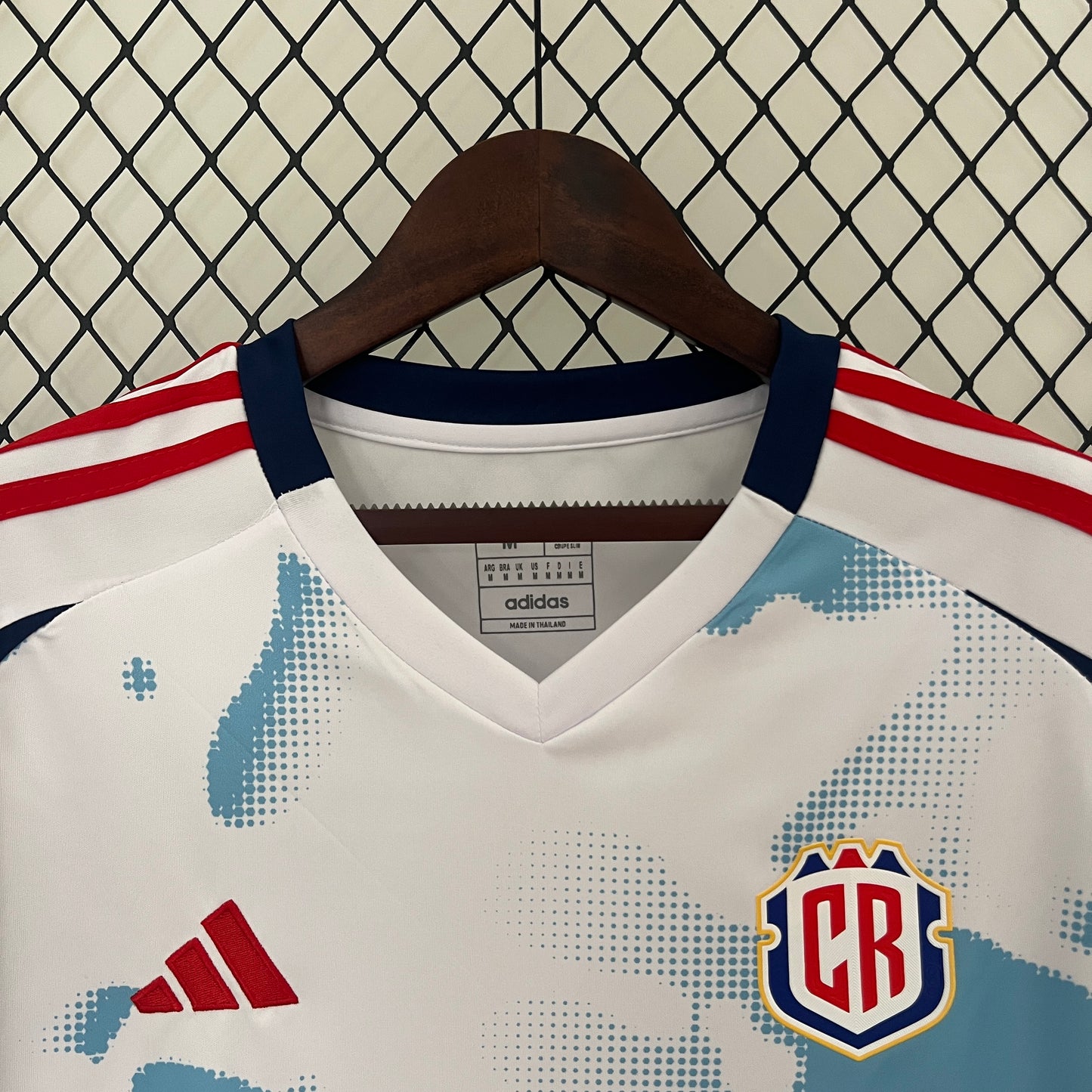 CAMISETA SEGUNDA EQUIPACIÓN COSTA RICA 2024 VERSIÓN FAN