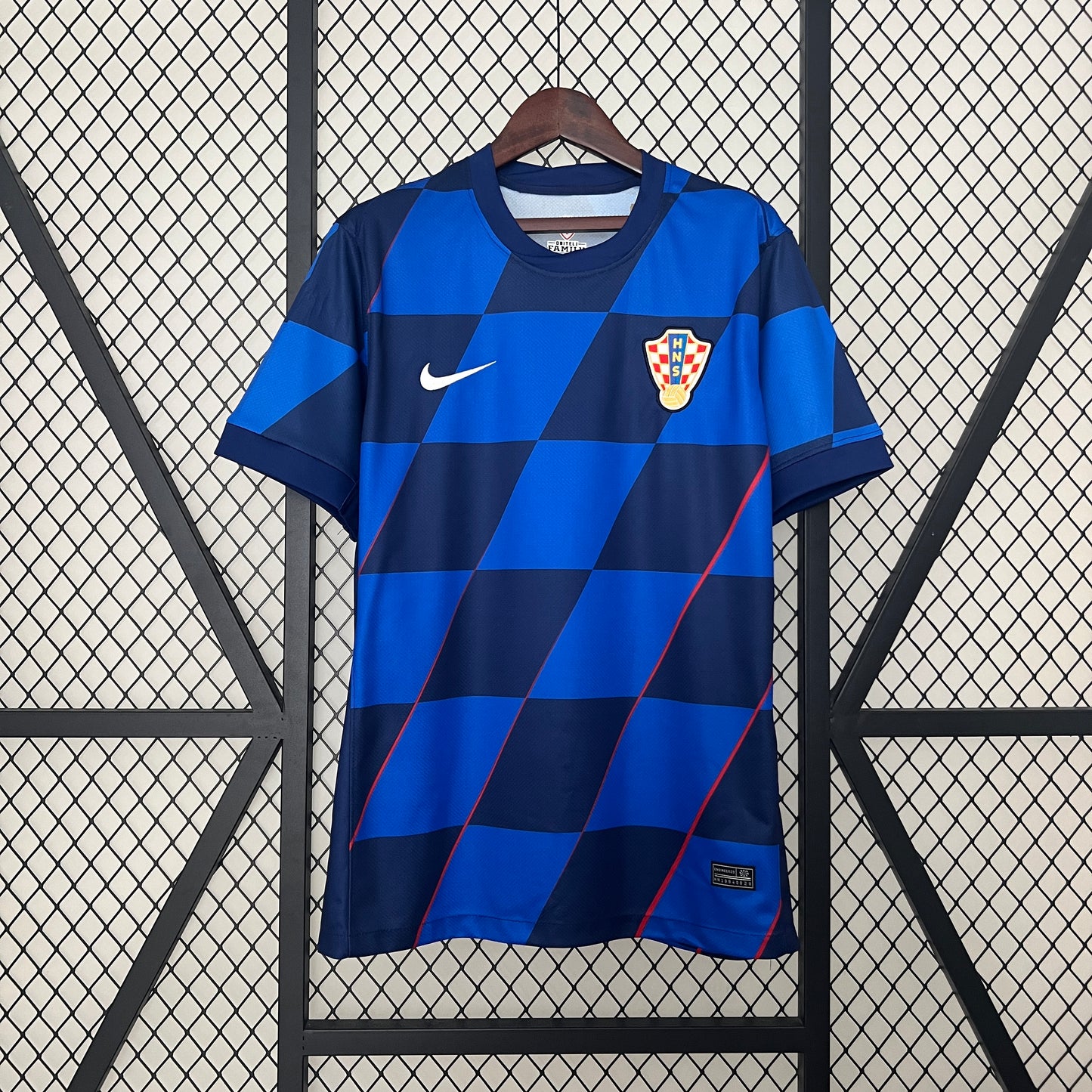 CAMISETA SEGUNDA EQUIPACIÓN CROACIA 2024 VERSIÓN FAN