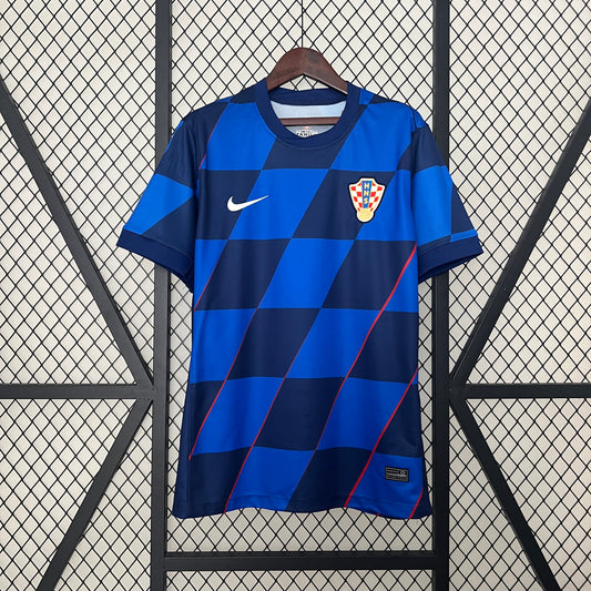 CAMISETA SEGUNDA EQUIPACIÓN CROACIA 2024 VERSIÓN FAN