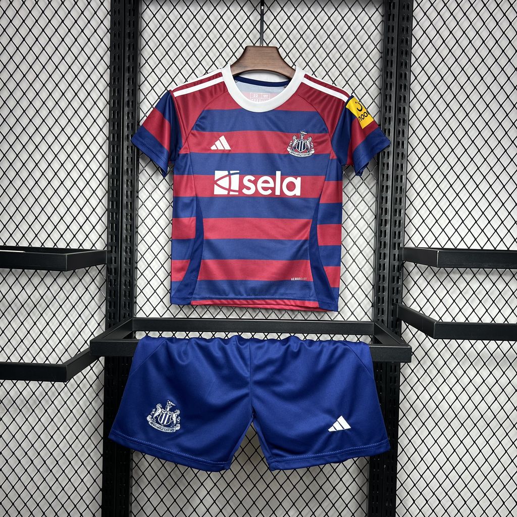 CAMISETA SEGUNDA EQUIPACIÓN NEWCASTLE 24/25 VERSIÓN INFANTIL