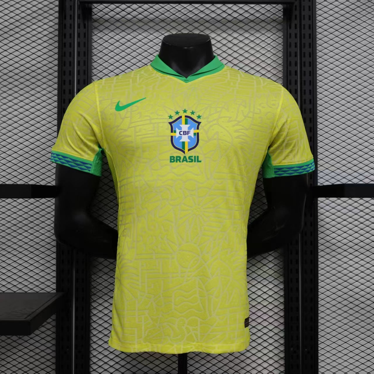 CAMISETA PRIMERA EQUIPACIÓN BRASIL 2024 VERSIÓN JUGADOR