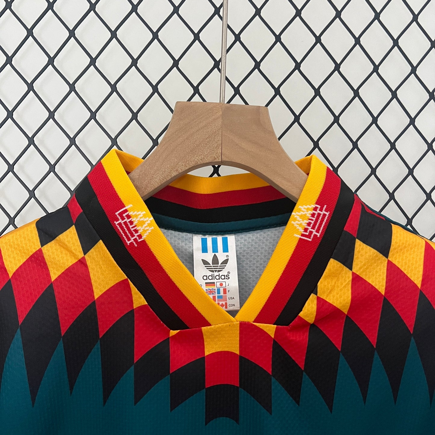 CAMISETA SEGUNDA EQUIPACIÓN ALEMANIA 1994 INFANTIL