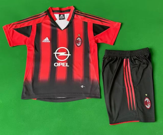 CAMISETA PRIMERA EQUIPACIÓN AC MILAN 2004/05 INFANTIL