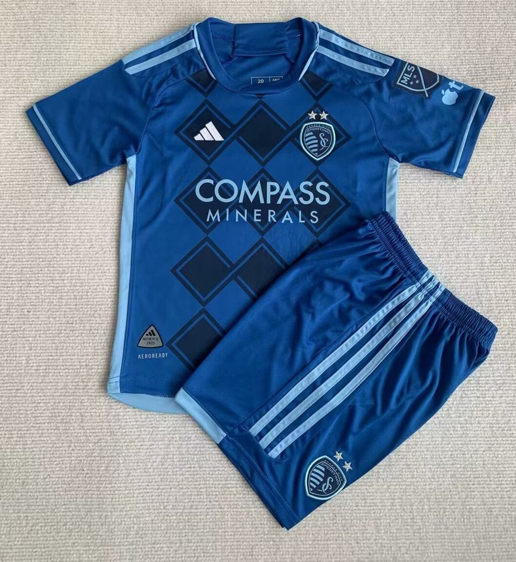 CAMISETA SEGUNDA EQUIPACIÓN SPORTING KANSAS CITY 2024 VERSIÓN INFANTIL