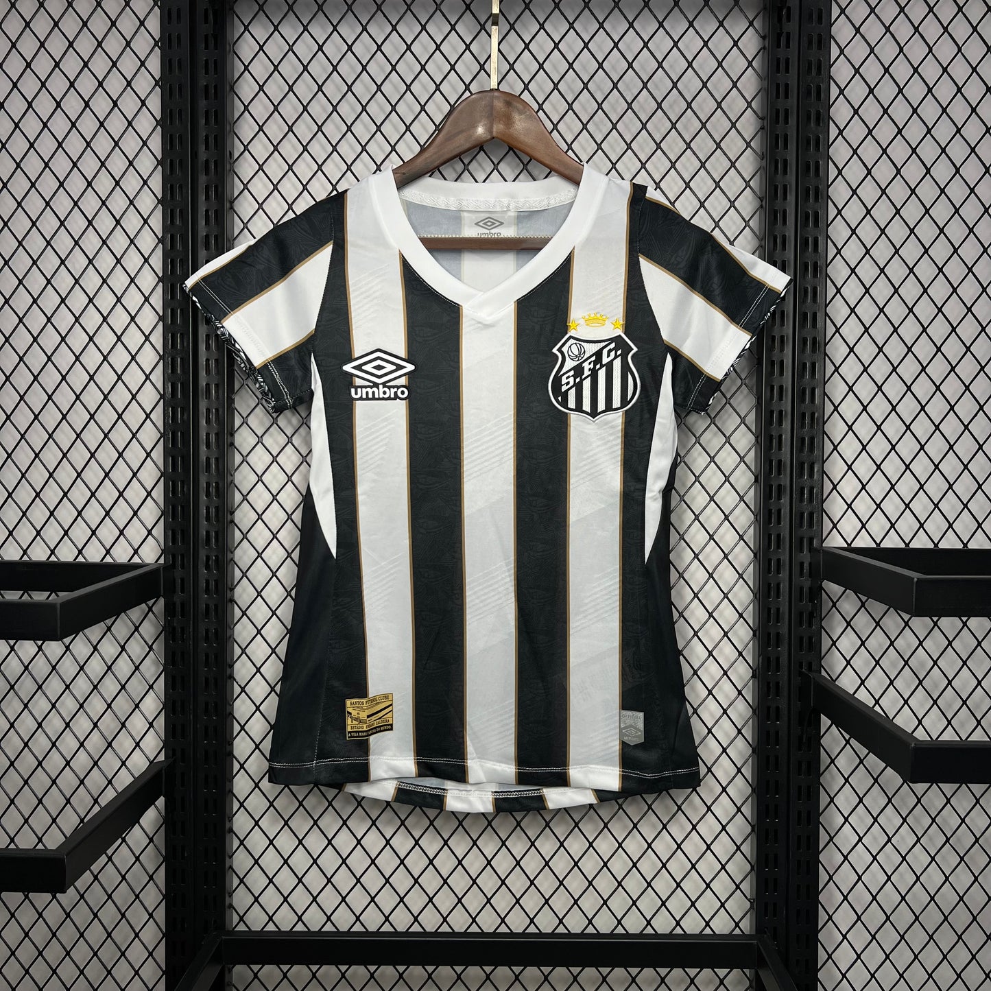 CAMISETA SEGUNDA EQUIPACIÓN SANTOS 2024 VERSIÓN FEMENINA