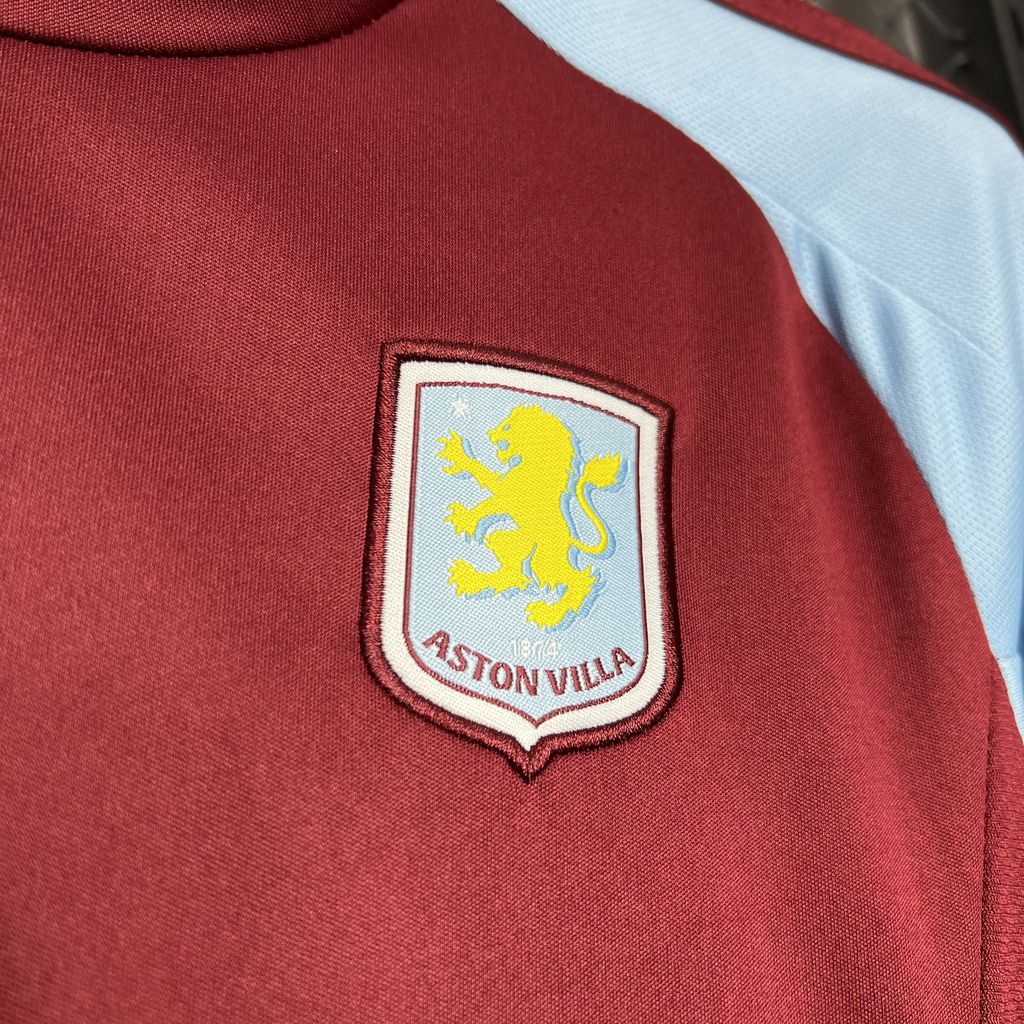 CAMISETA PRIMERA EQUIPACIÓN ASTON VILLA 24/25 VERSIÓN INFANTIL