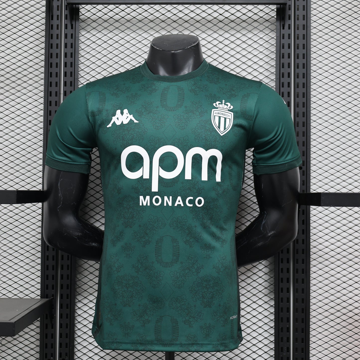 CAMISETA SEGUNDA EQUIPACIÓN AS MÓNACO 24/25 VERSIÓN JUGADOR