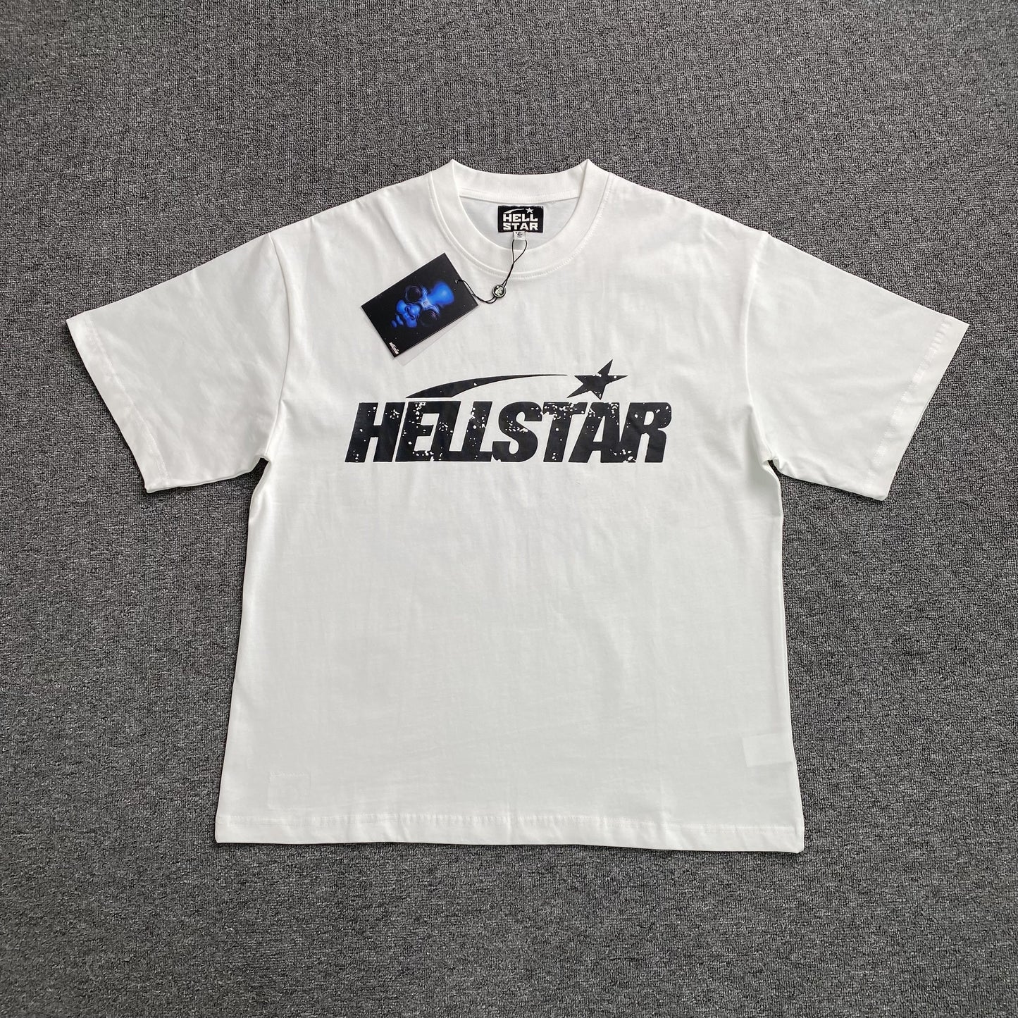 HELLSTAR CLASSIC LOGO GEL PRINT T-SHIRT