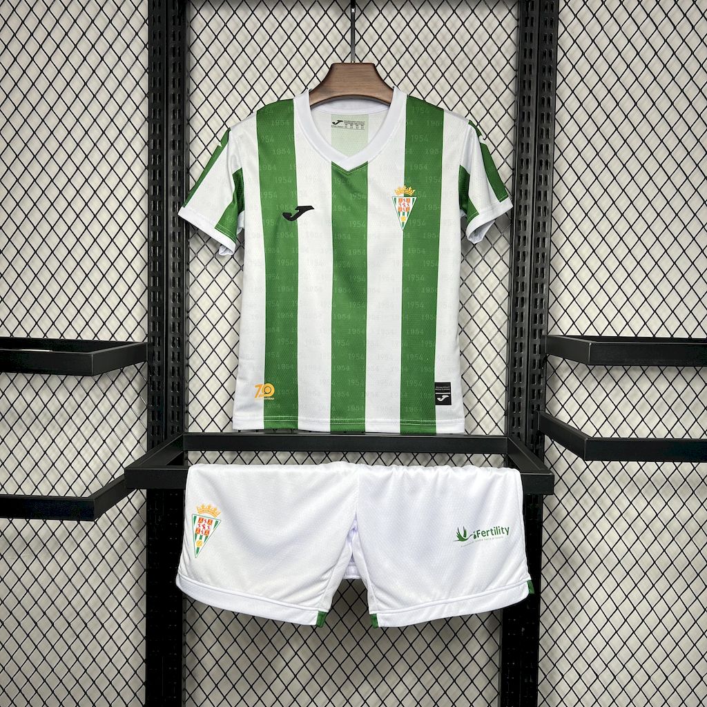 CAMISETA PRIMERA EQUIPACIÓN CÓRDOBA 24/25 VERSIÓN INFANTIL