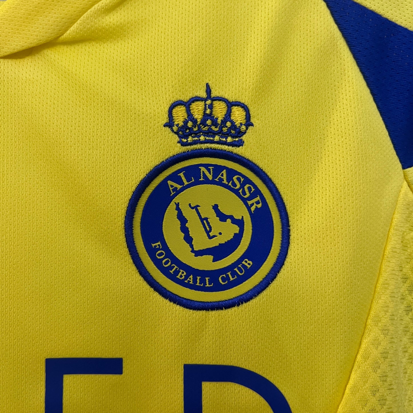 CAMISETA PRIMERA EQUIPACIÓN AL NASSR 24/25 VERSIÓN INFANTIL