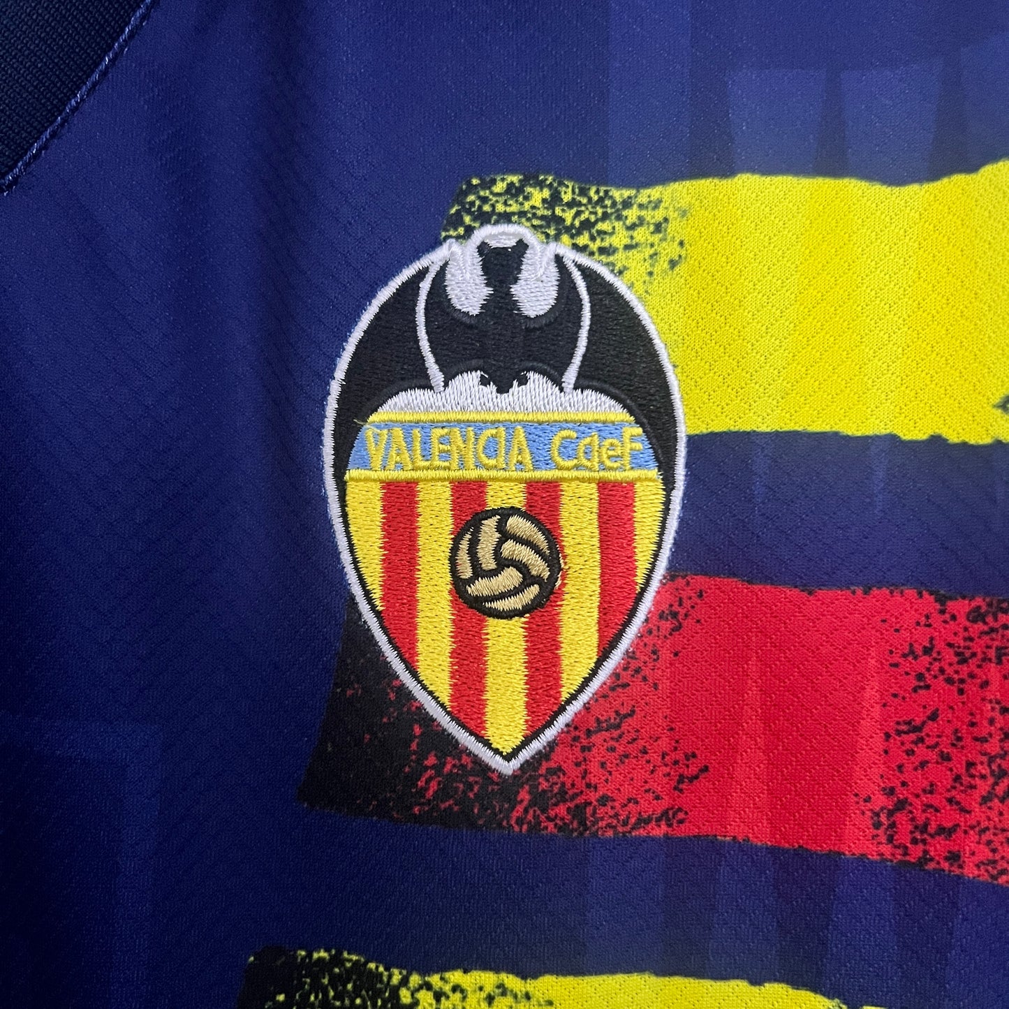 CAMISETA SEGUNDA EQUIPACIÓN VALENCIA 1996/97