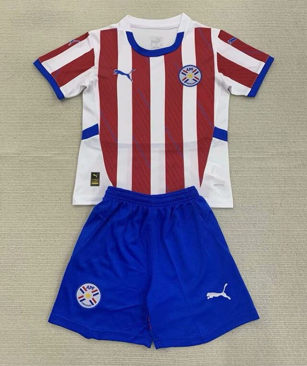 CAMISETA PRIMERA EQUIPACIÓN PARAGUAY 2024 VERSIÓN INFANTIL