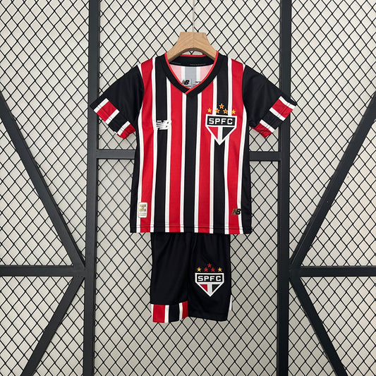 CAMISETA SEGUNDA EQUIPACIÓN SAO PAULO 2024 VERSIÓN INFANTIL