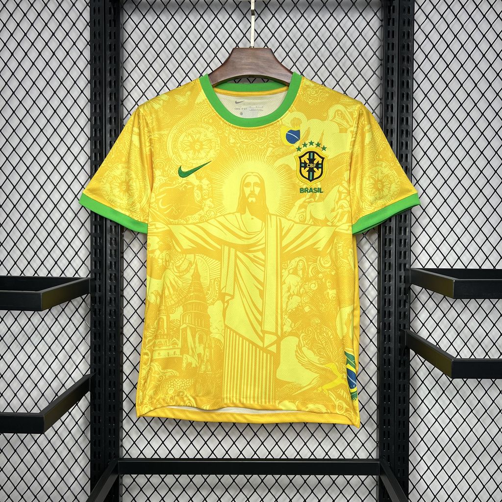 CAMISETA CONCEPTO BRASIL 2024 VERSIÓN FAN