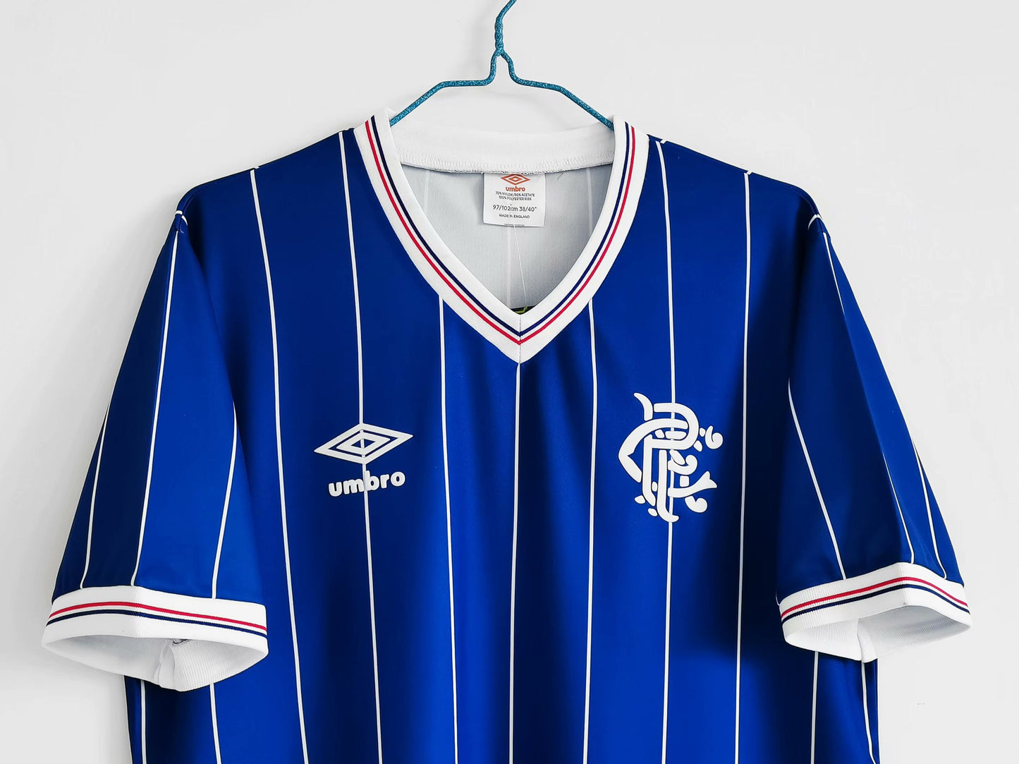 CAMISETA PRIMERA EQUIPACIÓN RANGERS 1982/84