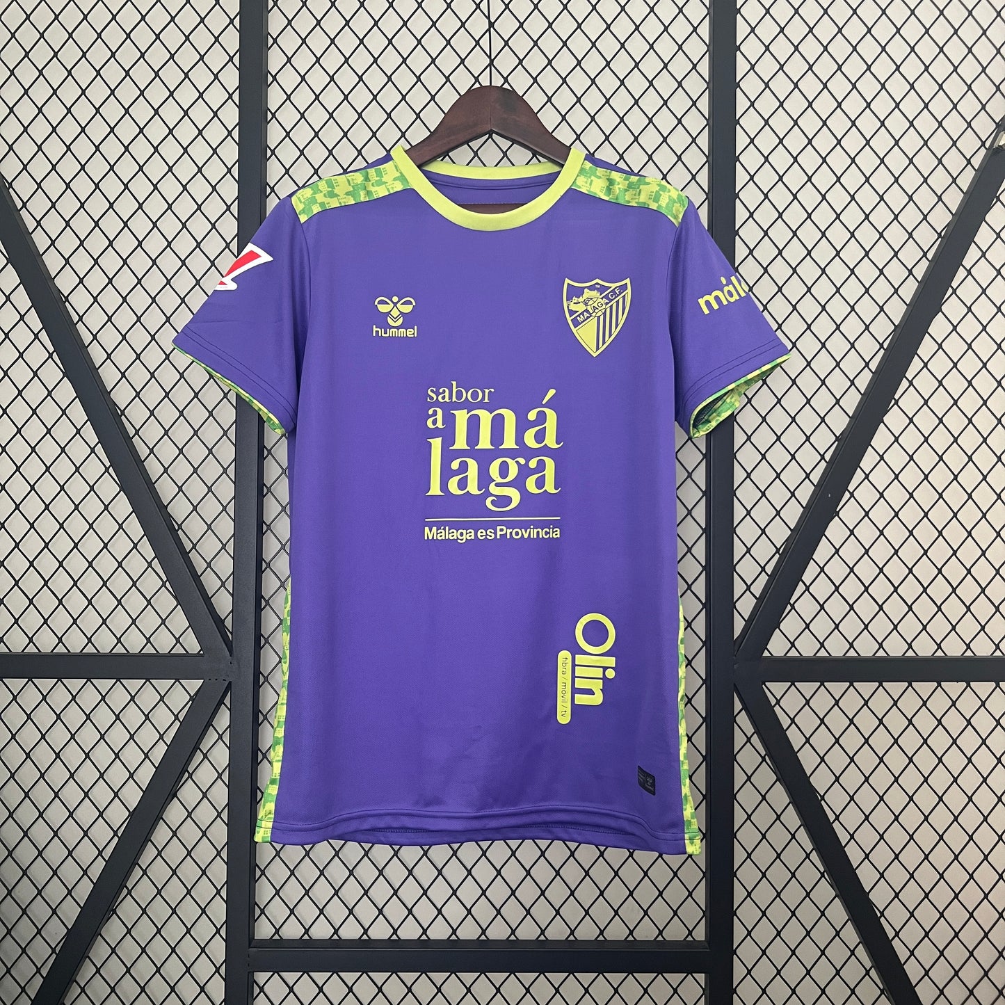 CAMISETA SEGUNDA EQUIPACIÓN MÁLAGA 24/25 VERSIÓN FAN