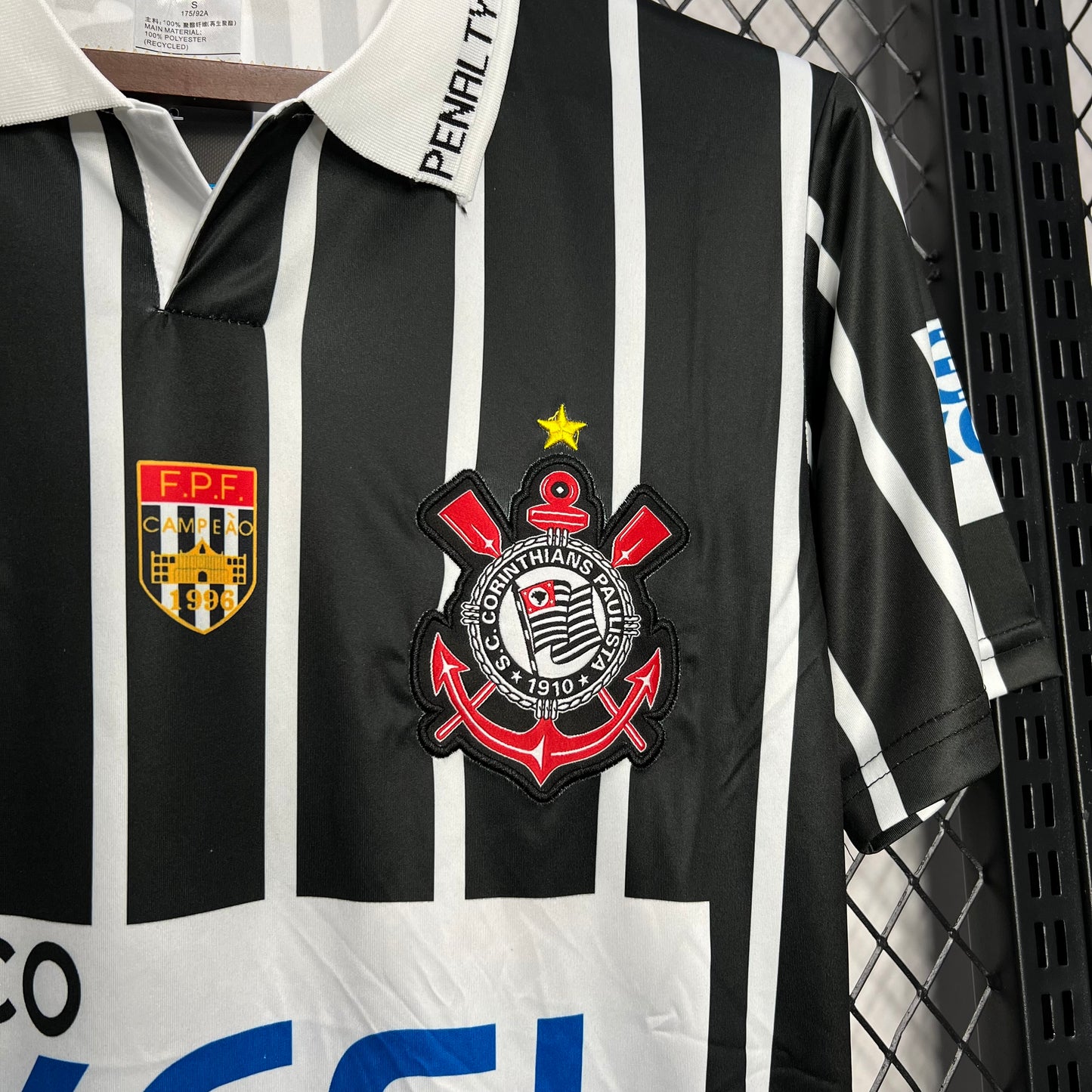 CAMISETA SEGUNDA EQUIPACIÓN CORINTHIANS 1998