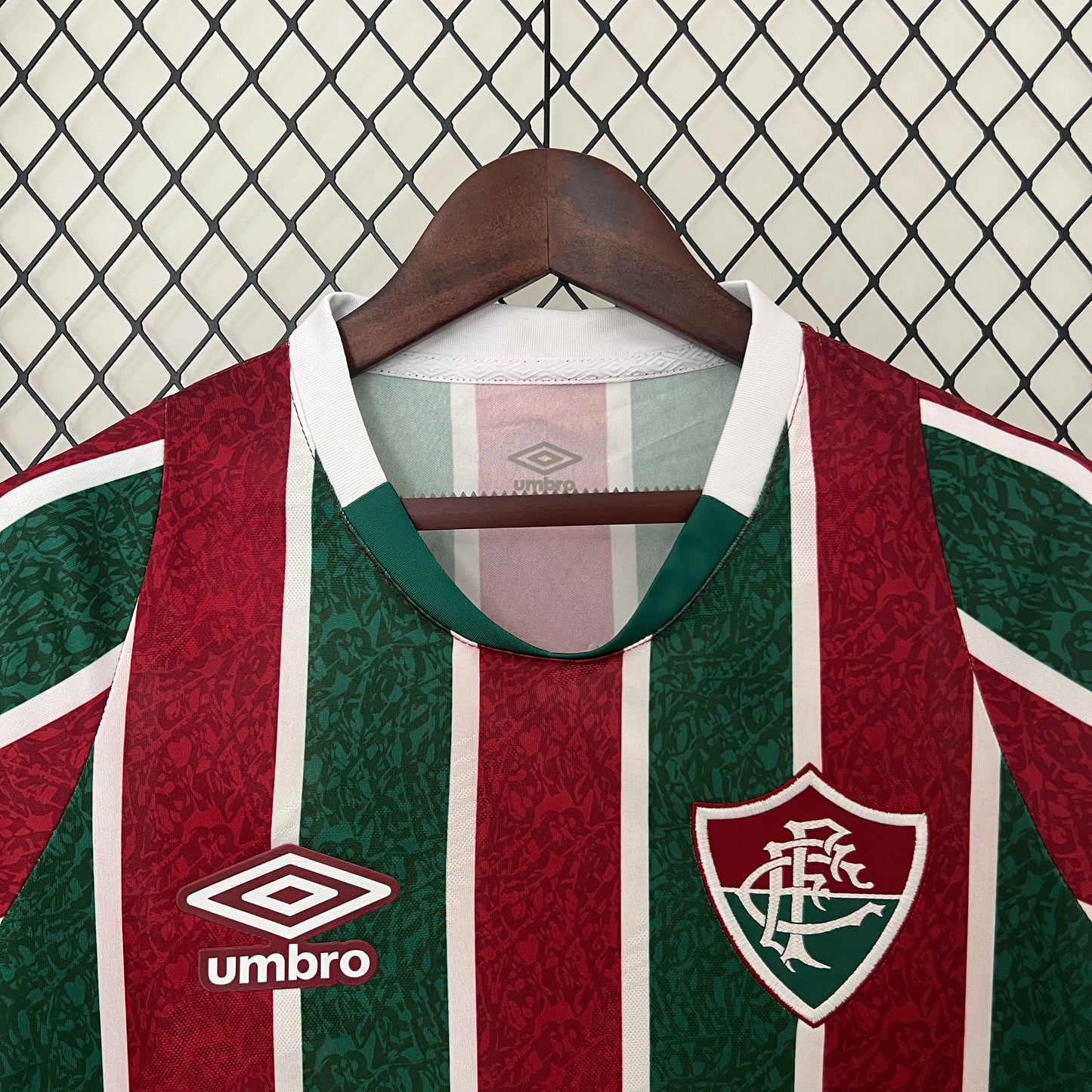 CAMISETA PRIMERA EQUIPACIÓN FLUMINENSE 2024 VERSIÓN FAN