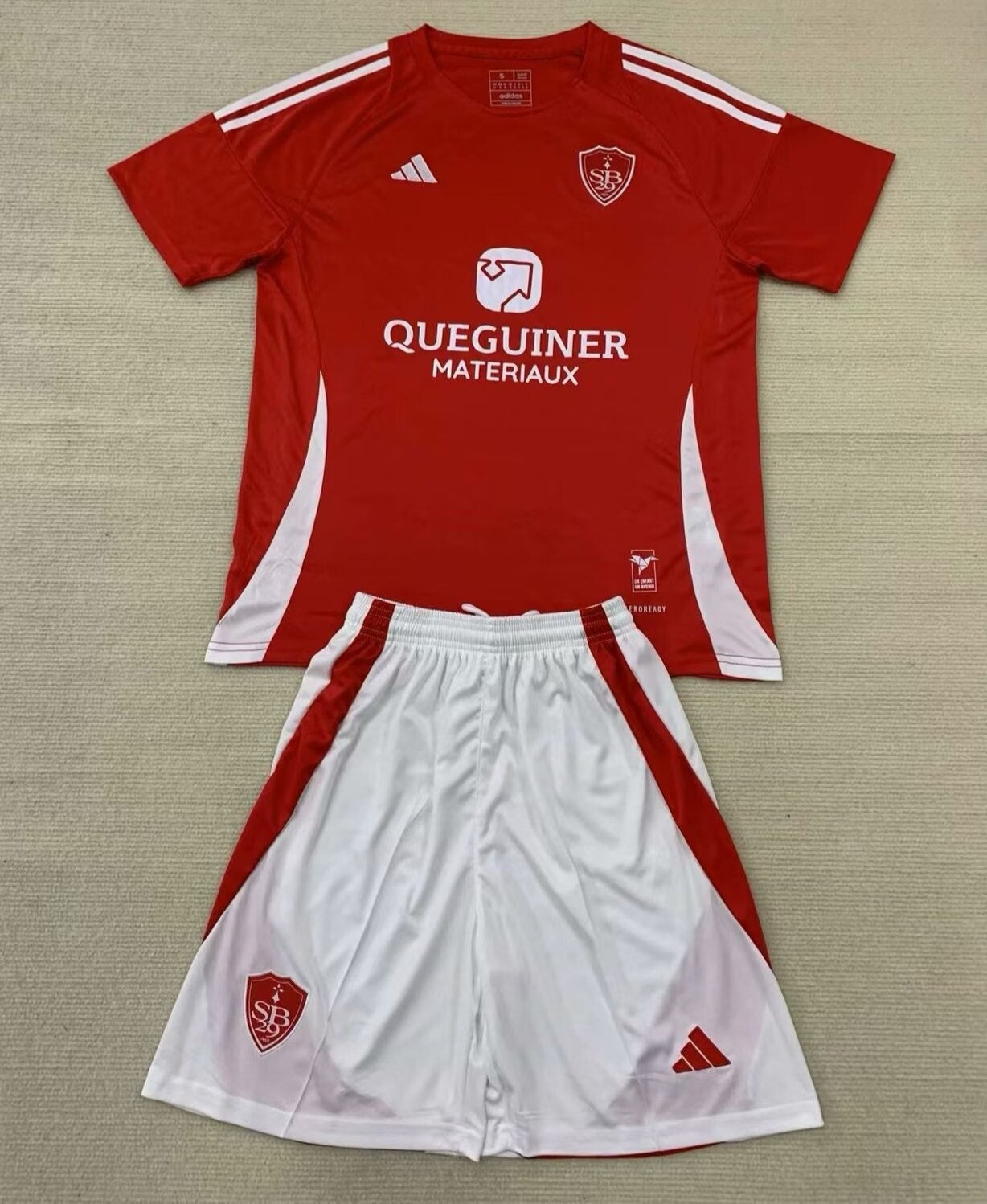 CAMISETA PRIMERA EQUIPACIÓN STADE BRESTOIS 24/25 VERSIÓN INFANTIL