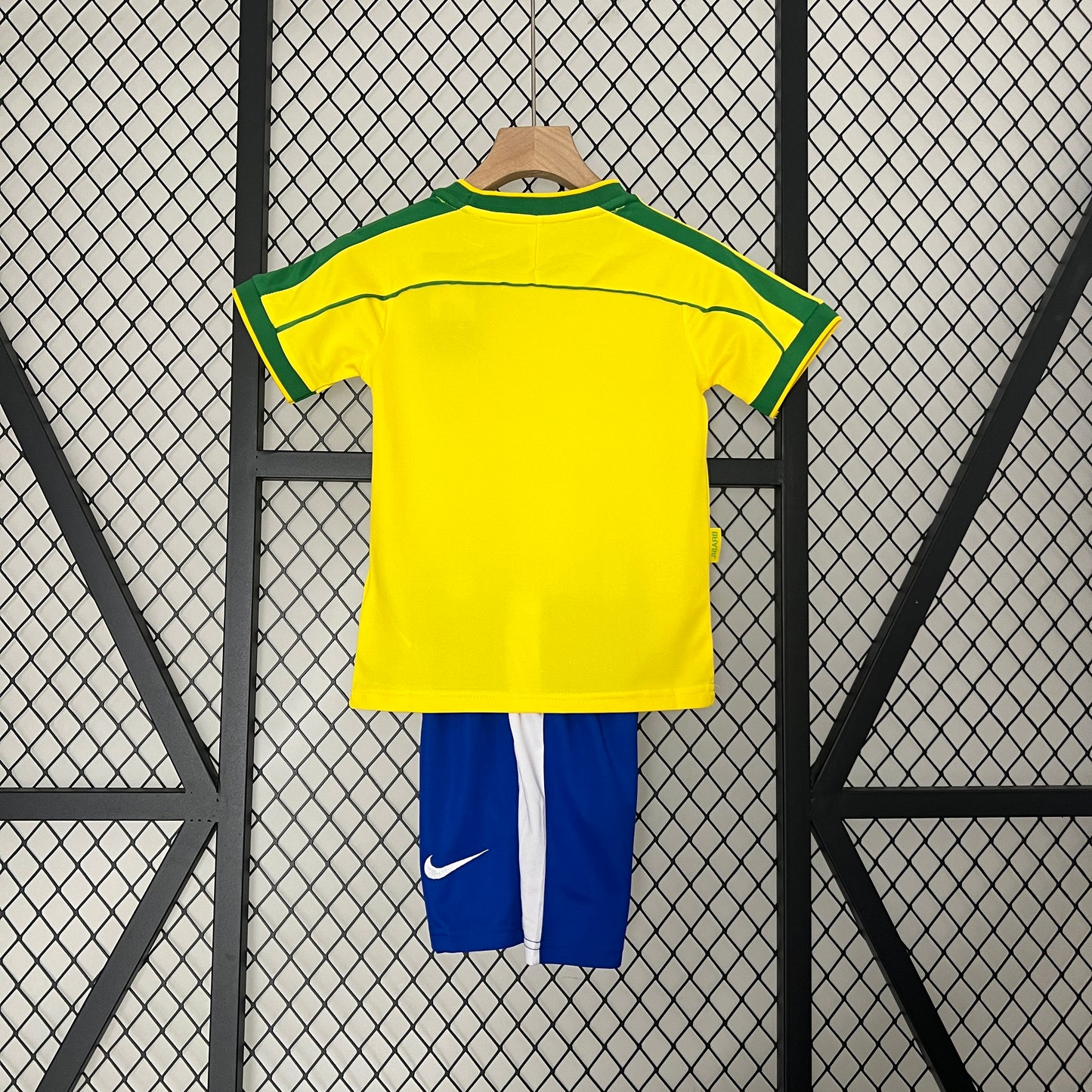 CAMISETA PRIMERA EQUIPACIÓN BRASIL 1998 INFANTIL