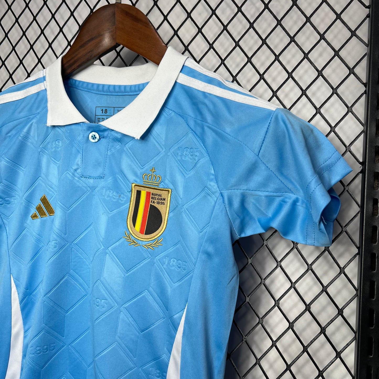 CAMISETA SEGUNDA EQUIPACIÓN BÉLGICA 2024 VERSIÓN INFANTIL