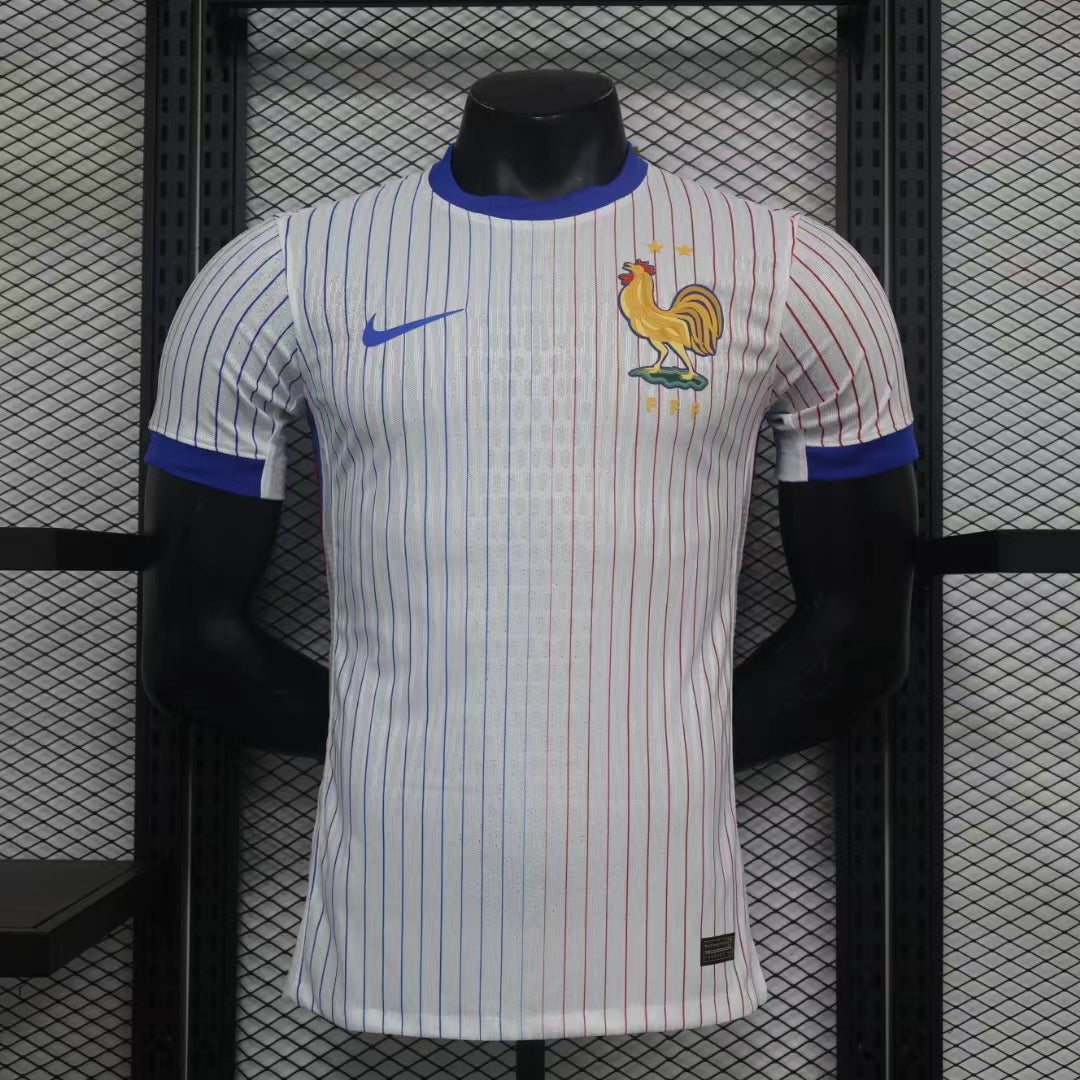 CAMISETA SEGUNDA EQUIPACIÓN FRANCIA 2024 VERSIÓN JUGADOR