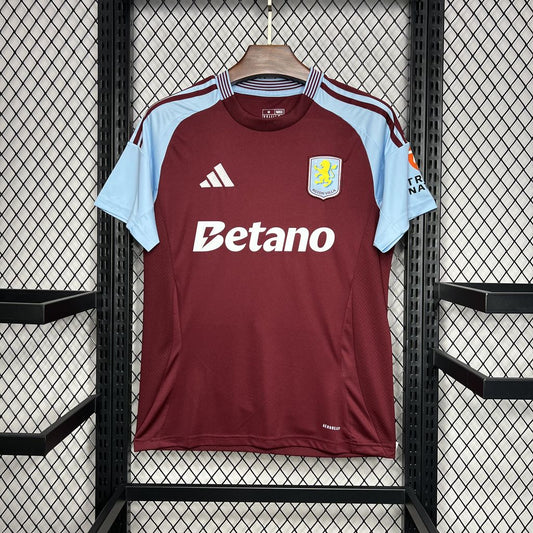 CAMISETA PRIMERA EQUIPACIÓN ASTON VILLA 24/25 VERSIÓN FAN