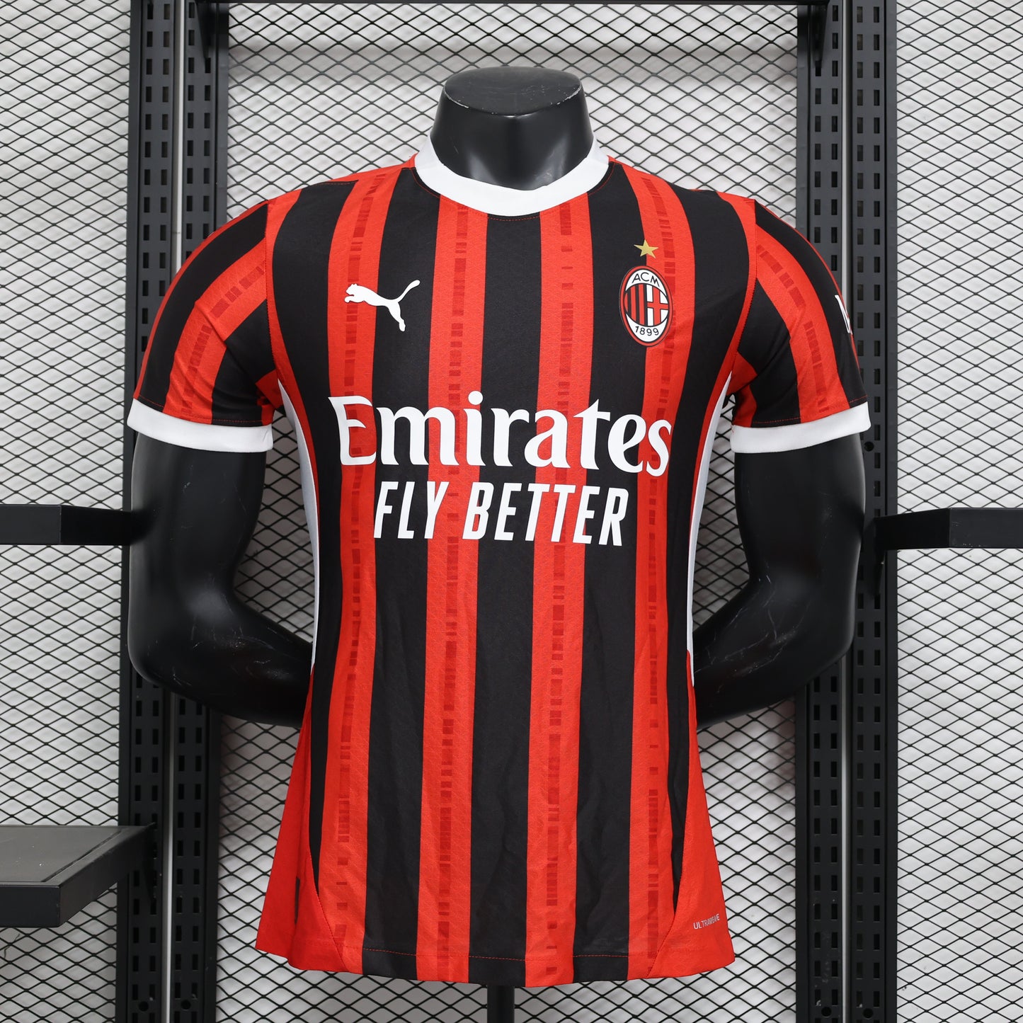 CAMISETA PRIMERA EQUIPACIÓN AC MILAN 24/25 VERSIÓN JUGADOR