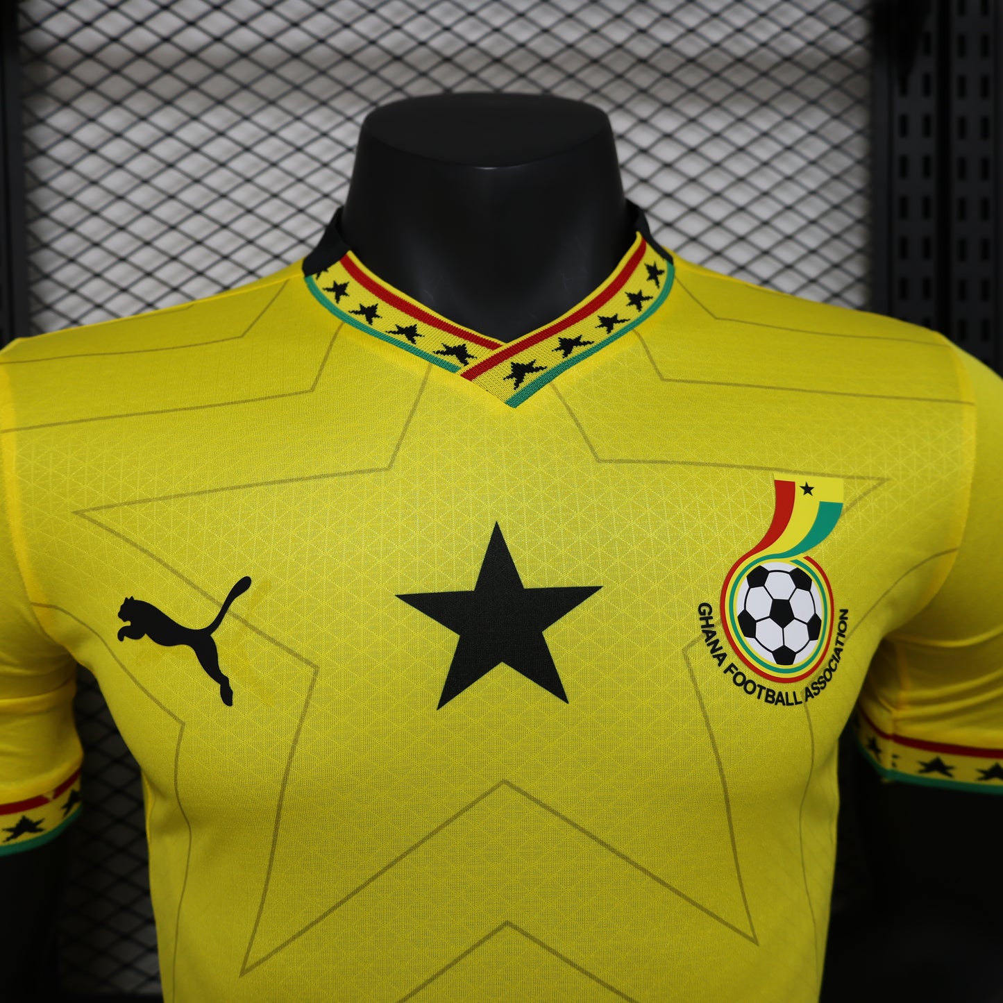 CAMISETA SEGUNDA EQUIPACIÓN GHANA 2024 VERSIÓN JUGADOR