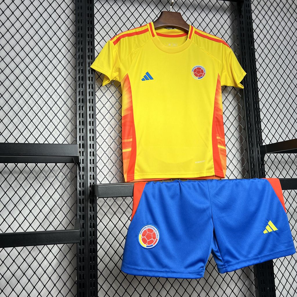 CAMISETA PRIMERA EQUIPACIÓN COLOMBIA 2024 VERSIÓN INFANTIL